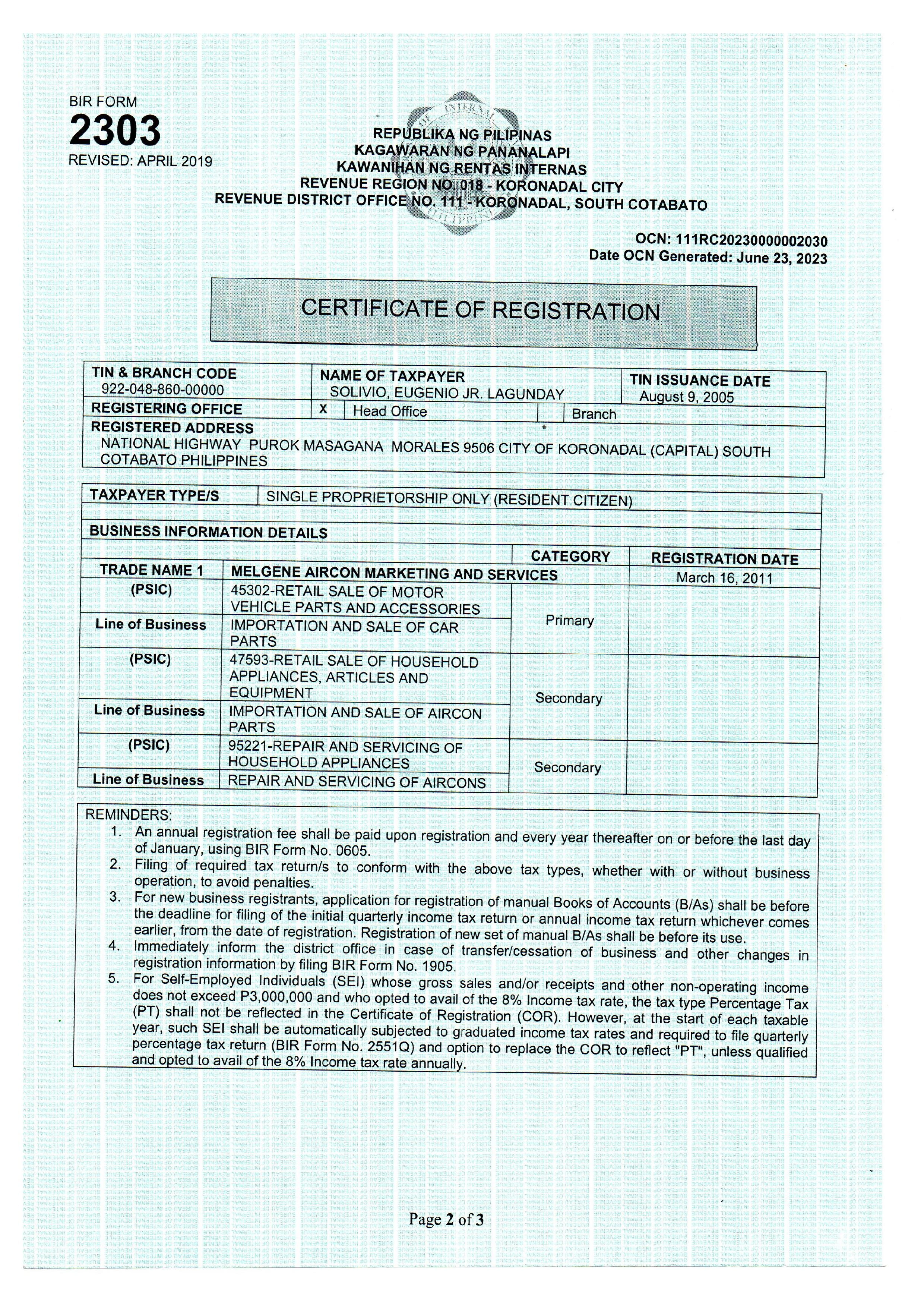 Legal Documents
